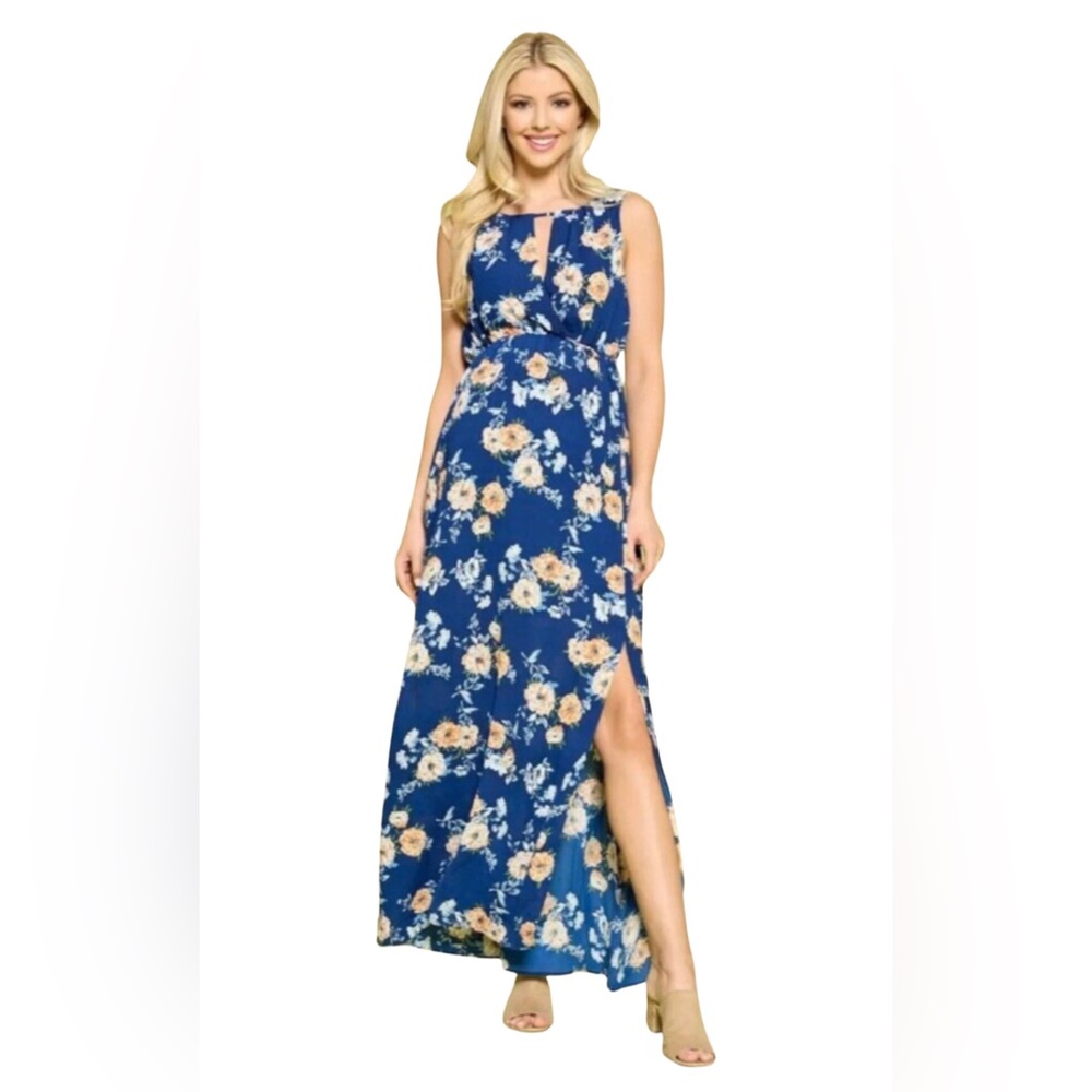 Star Motherhood Floral Maxi Dress